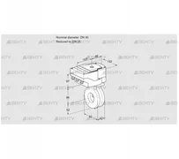 IBA40/25Z05/20-15W3T (88302162) Дроссельная заслонка Kromschroder