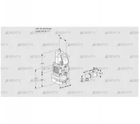 VAD1-/25R/NW-25A (88007526) Газовый клапан с регулятором давления Kromschroder