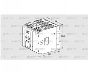 FCU500WC1F1H1K1-E (88621341) Автомат безопасности агрегатов Kromschroder