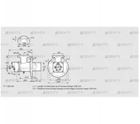 BIO 125HM-500/435-(16)E (84023055) Газовая горелка Kromschroder