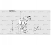 VCG1E20R/15R05NGEWR6/3--4/-2PP (88107679) Клапан с регулятором соотношения Kromschroder