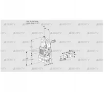 VAD2-/40R/NW-25A (88033859) Газовый клапан с регулятором давления Kromschroder