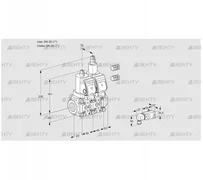 VCS1E25R/25R05NLWGR3/PP-3/PPPP (88100782) Сдвоенный газовый клапан Kromschroder