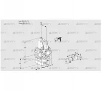 VAD1E25R/25R05D-25VKR/-3/3- (88104499) Газовый клапан с регулятором давления Kromschroder