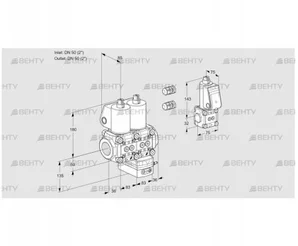 VCD3E50R/50R05ND-100WL3/PPZS/PPPP (88105124) Регулятор давления Kromschroder