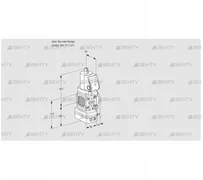 VAG1T-/15N/NQSRBN (88028000) Газовый клапан с регулятором соотношения Kromschroder