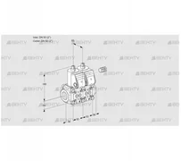 VCS3E50R/50R05NNKR3/PPPP/PPPP (88101921) Сдвоенный газовый клапан Kromschroder