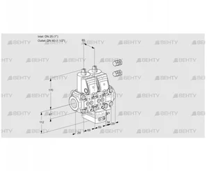 VCD2E25R/40R05ND-25VWR3/PPPP/PPPP (88101801) Регулятор давления Kromschroder