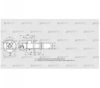 BIC 65RM-200/235-(71)E (84031038) Газовая горелка Kromschroder