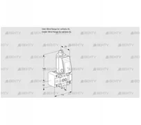 VAS1TW0/NQ (88026531) Газовый клапан Kromschroder