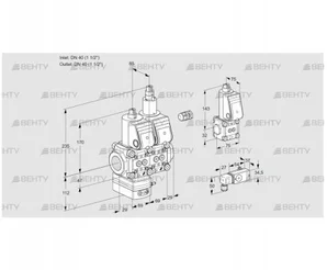 VCD2E40R/40R05D-25LWR/2-PP/PPBS (88107476) Регулятор давления Kromschroder