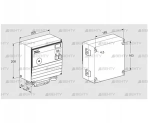 BCU460-5/2LW8GBPD3S3 (88613174) Блок управления горением Kromschroder