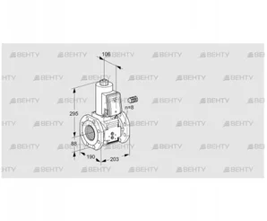 VAS780F05NQ3B/PP/MM (88203562) Газовый клапан Kromschroder