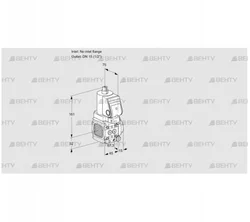 VAS1T-/15N/NWSR (88013637) Газовый клапан Kromschroder