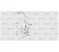 VAS115R/NYGR (88011800) Газовый клапан Kromschroder