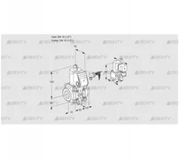 VAS115R/NW (88011581) Газовый клапан Kromschroder