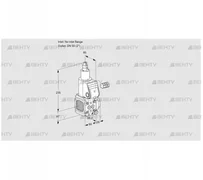 VAS2-/50R/LW (88000546) Газовый клапан Kromschroder