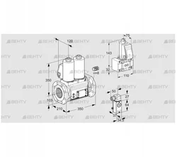 VCS8100F05NNWL3E/P3B-/3-PP (88204861) Сдвоенный газовый клапан Kromschroder