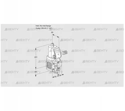 VAS3-/40R/NWGR (88032852) Газовый клапан Kromschroder