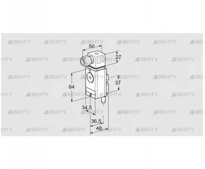 DG 150VC4-6WG (84448484) Датчик-реле давления газа Kromschroder