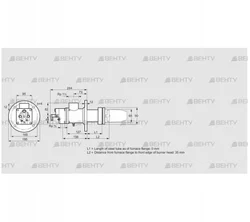 BIC 65HD-0/35-(98)F (84031014) Газовая горелка Kromschroder