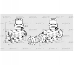 DE 40TN40-120B (03200407) Расходомер Kromschroder