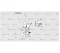 VAG120R/NWAE (88024589) Газовый клапан с регулятором соотношения Kromschroder