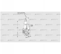 VAS2-/32R/LW (88031509) Газовый клапан Kromschroder