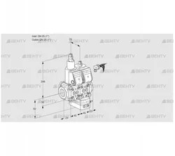 VCD1E25R/25R05LD-100WR/PPPP/PPPP (88103187) Регулятор давления Kromschroder