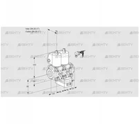 VCG1E25R/25R05NGEWL3/MMMM/PPPP (88101168) Клапан с регулятором соотношения Kromschroder