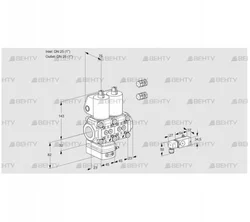 VCD1E25R/25R05D-25NWL3/PPPP/2-PP (88104592) Регулятор давления Kromschroder