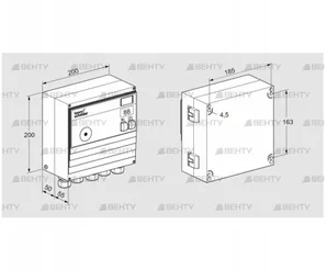 BCU460-3/1LR2GB (88614546) Блок управления горением Kromschroder