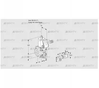 VAS125/-R/NQ (88014649) Газовый клапан Kromschroder