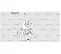 VCS2E40F/40F05NNQR/PPPP/PPPP (88107280) Сдвоенный газовый клапан Kromschroder