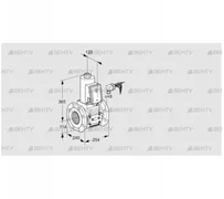 VAS9125F05NAE/PP/PP (88203452) Газовый клапан Kromschroder