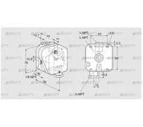 DG 50HT-22N (84447922) Датчик-реле давления газа Kromschroder