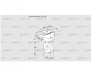 IBA100Z05/20-15Q3TR10 (88303074) Дроссельная заслонка Kromschroder