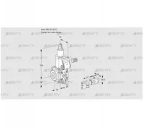 VAS120/-R/LK (88008392) Газовый клапан Kromschroder