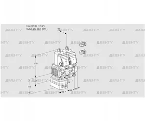 VCD2E40R/40R05FD-50NWR3/PPPP/PPPP (88107050) Регулятор давления Kromschroder