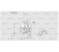 VCG1E20R/15R05NGEWR/2--4/PPPP (88103060) Клапан с регулятором соотношения Kromschroder