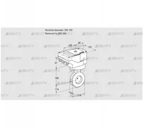 IBAF150/100Z05/20-60W3E (88302109) Дроссельная заслонка Kromschroder