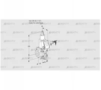 VAS240/-R/LW (88005919) Газовый клапан Kromschroder