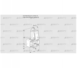 VAS1W0/NQ (88007066) Газовый клапан Kromschroder