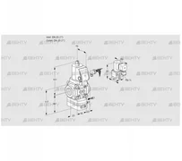 VAG125R/NWSRAE (88008061) Газовый клапан с регулятором соотношения Kromschroder