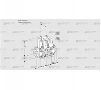 VCS1E25R/20R05NNVWR3/PPPP/PPPP (88101734) Сдвоенный газовый клапан Kromschroder