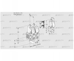 VCD3E40R/50R05FND-50WR6/PPPP/PPZS (88107379) Регулятор давления Kromschroder