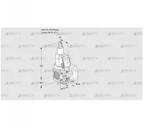 VAS3-/50F/LWGR (88019401) Газовый клапан Kromschroder