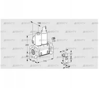 VCS780F05NLWL3B/PPPP/MM3- (88207380) Сдвоенный газовый клапан Kromschroder