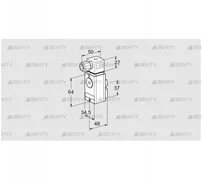 DG 300VC5-6WG (84448921) Датчик-реле давления газа Kromschroder