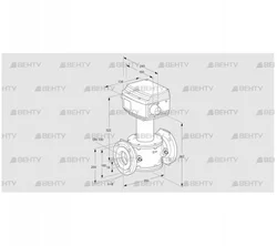 RV 100/SF01W60E (86060912) Регулирующий клапан Kromschroder